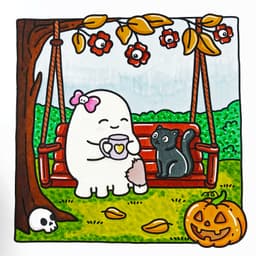 Very Demure Very Spooky Coloring Book - thumbnail - 3