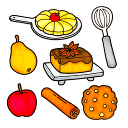 Autumn Charm Cute & Easy Coloring Book - thumbnail - 3