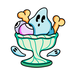 Spooky Food & Drinks Coloring Book - thumbnail - 3